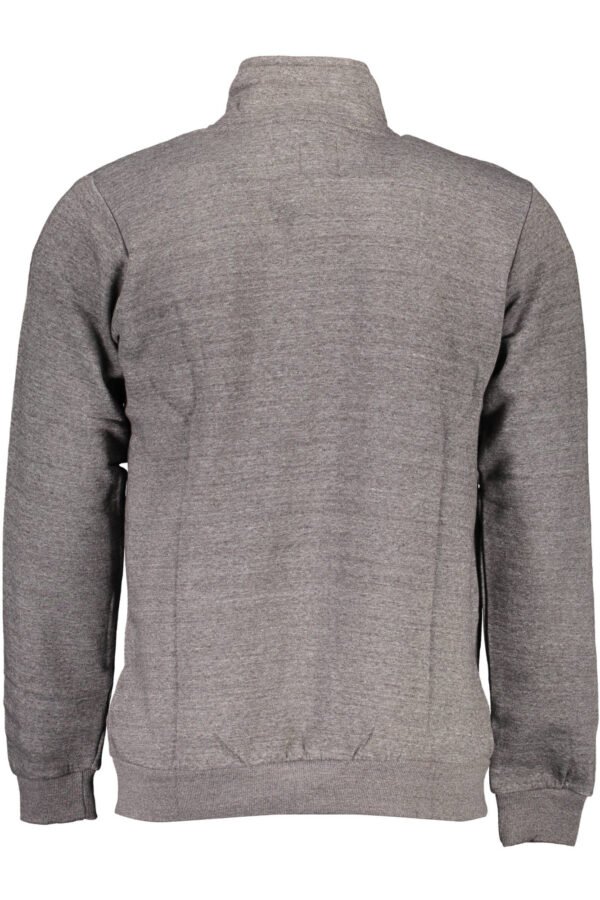 GIAN MARCO VENTURI SWEATSHIRT WITH ZIP MAN GRAY - Image 2
