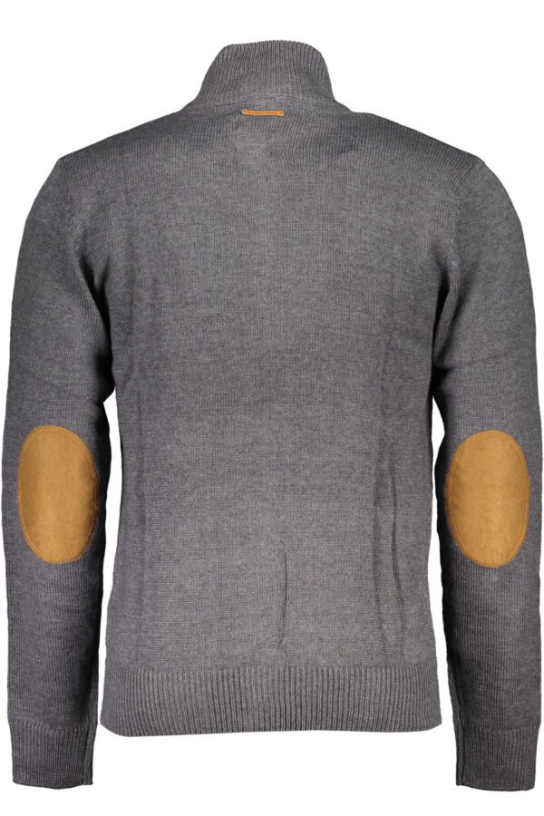 GIAN MARCO VENTURI MEN'S GRAY SWEATER - Image 2
