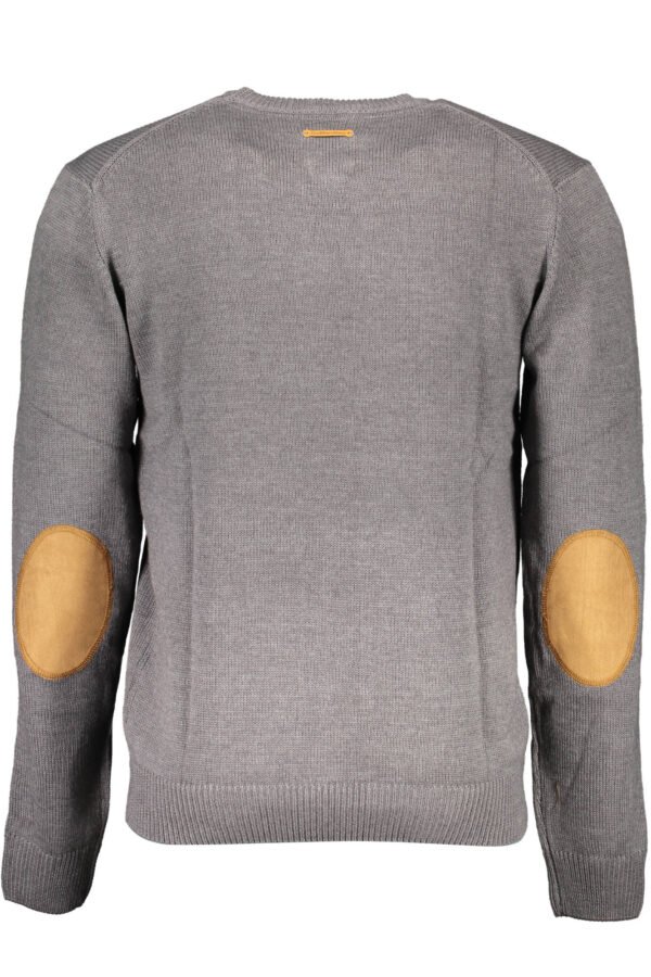 GIAN MARCO VENTURI MEN'S GRAY SWEATER - Image 2