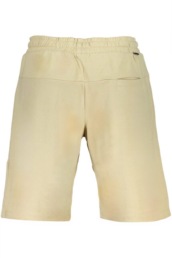 GIAN MARCO VENTURI MEN'S BEIGE SHORT PANTS - Image 2