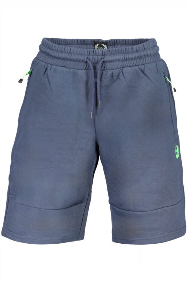 GIAN MARCO VENTURI MEN'S BLUE SHORT PANTS