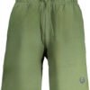 GIAN MARCO VENTURI MEN'S GREEN SHORT PANTS