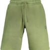 GIAN MARCO VENTURI MEN'S GREEN SHORT PANTS
