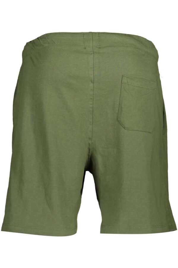 GIAN MARCO VENTURI MEN'S GREEN SHORTS - Image 2