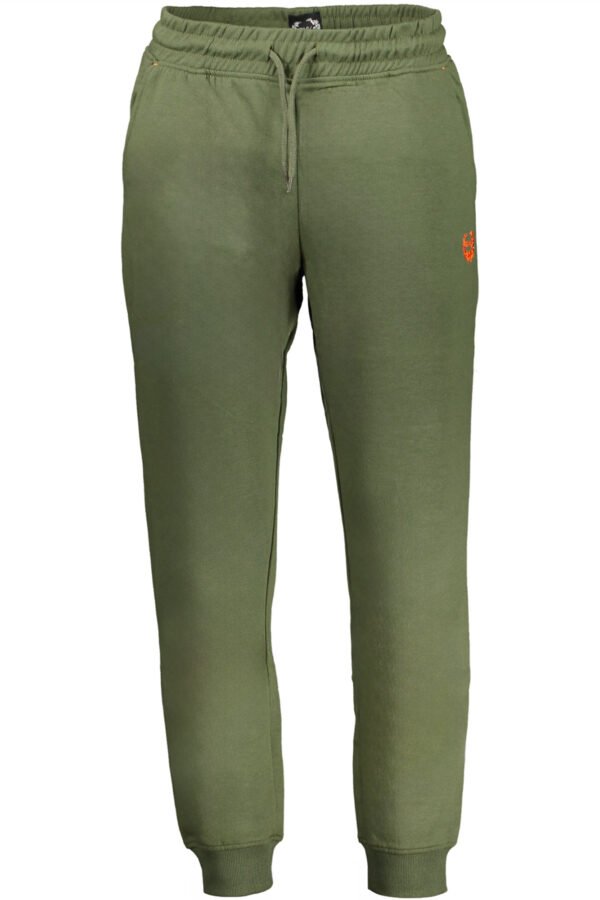 GIAN MARCO VENTURI MEN'S GREEN PANTS