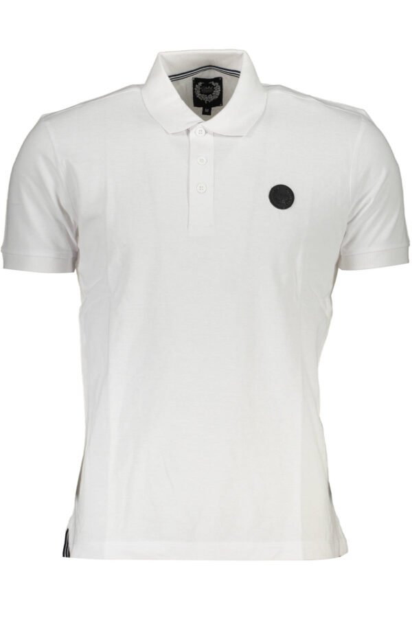 GIAN MARCO VENTURI POLO SHORT SLEEVE MAN WHITE