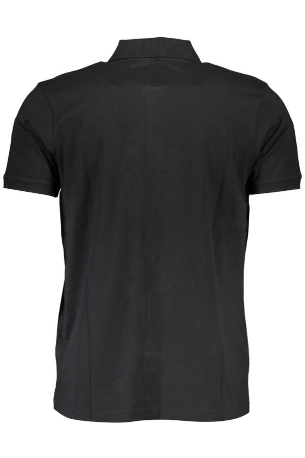 GIAN MARCO VENTURI POLO SHORT SLEEVE MAN BLACK - Image 2