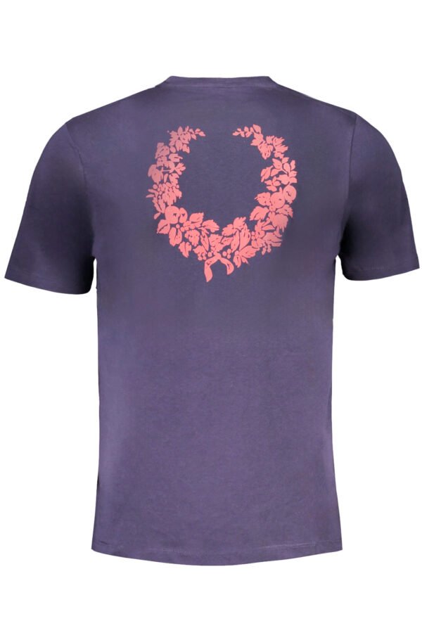 GIAN MARCO VENTURI MEN'S SHORT SLEEVED T-SHIRT BLUE - Image 2