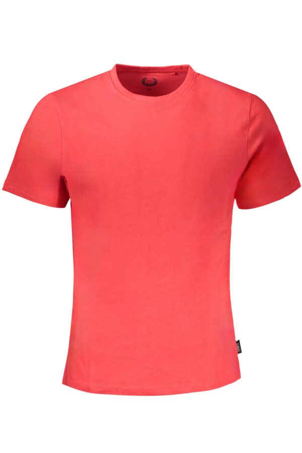 GIAN MARCO VENTURI MEN'S RED SHORT SLEEVE T-SHIRT