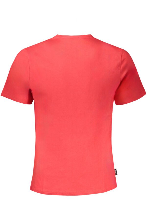 GIAN MARCO VENTURI MEN'S RED SHORT SLEEVE T-SHIRT - Image 2