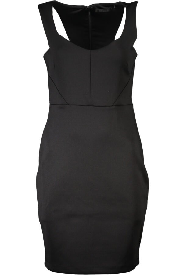 GUESS JEANS WOMEN'S SHORT DRESS BLACK