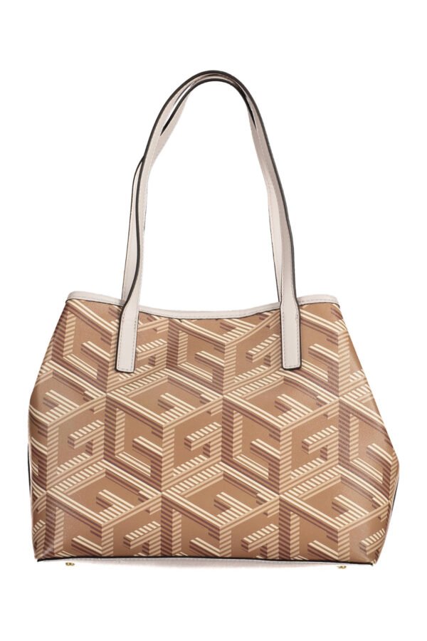 GUESS JEANS BEIGE WOMEN'S BAG - Image 2