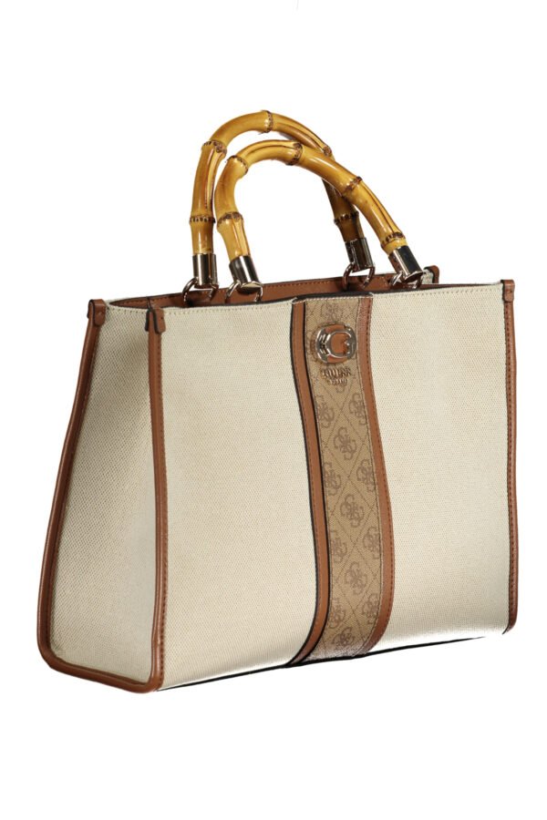 GUESS JEANS BEIGE WOMEN'S BAG - Image 3