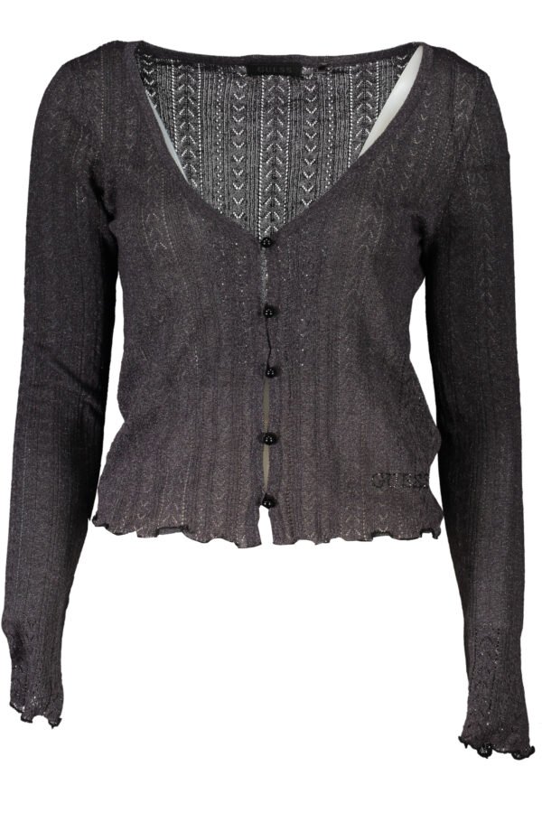 GUESS JEANS WOMEN'S GRAY CARDIGAN