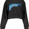 GUESS JEANS SWEATSHIRT WITHOUT ZIP WOMAN BLACK