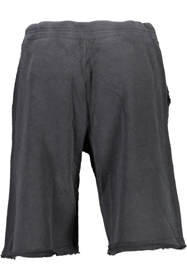 GUESS JEANS BLACK MEN'S BERMUDA TROUSERS - Image 2