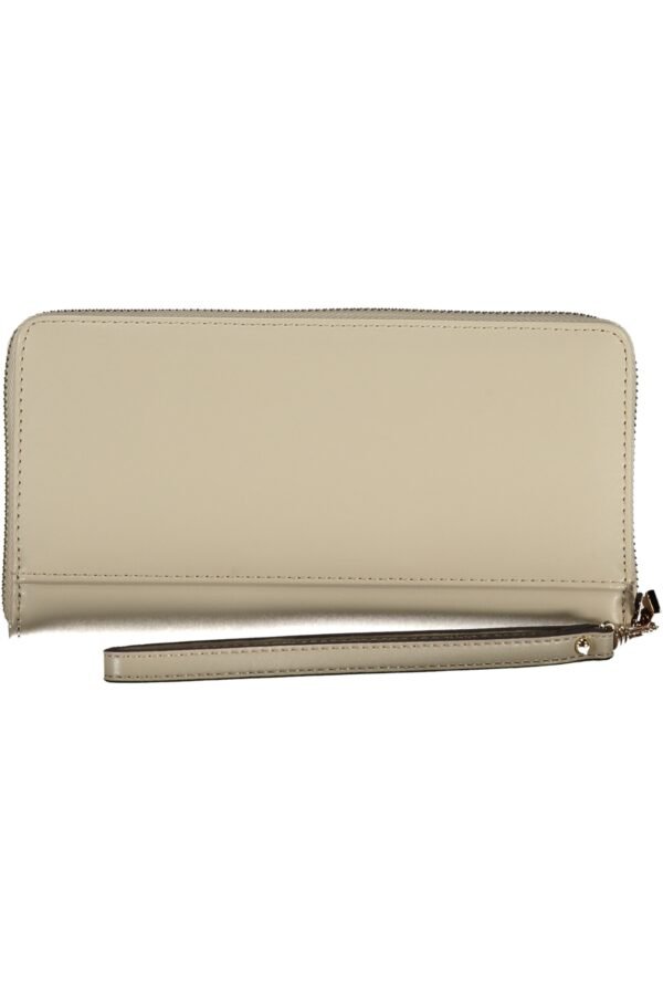 GUESS JEANS WOMEN'S WALLET BEIGE - Image 2