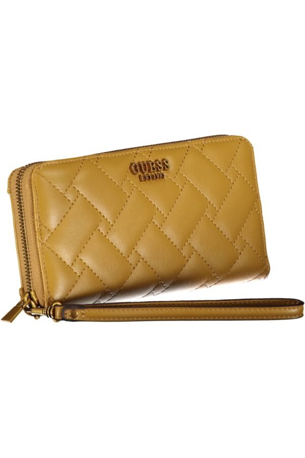 GUESS JEANS WOMEN'S WALLET YELLOW - Image 2