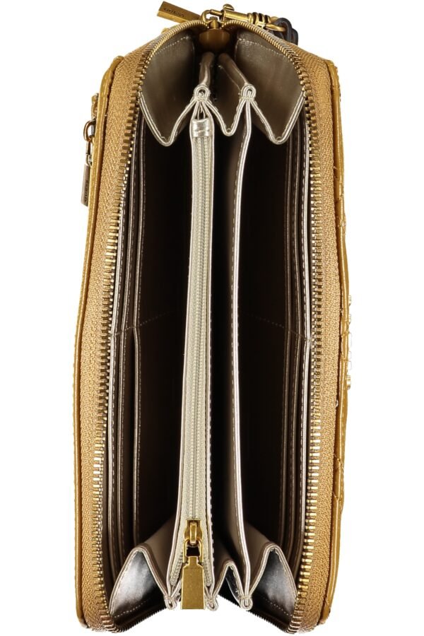GUESS JEANS WOMEN'S WALLET YELLOW - Image 3