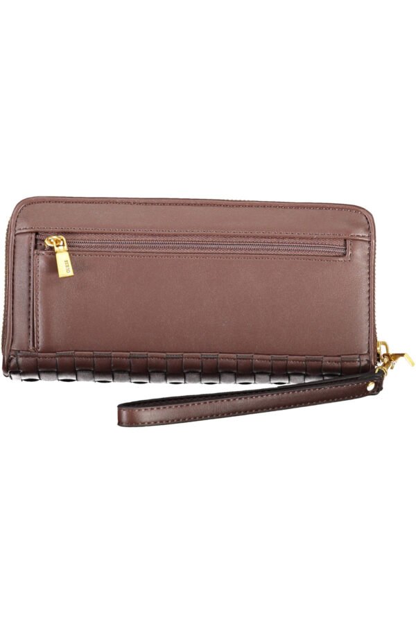 GUESS JEANS WOMEN'S WALLET BROWN - Image 2