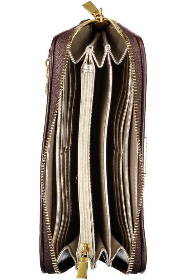 GUESS JEANS WOMEN'S WALLET BROWN - Image 3