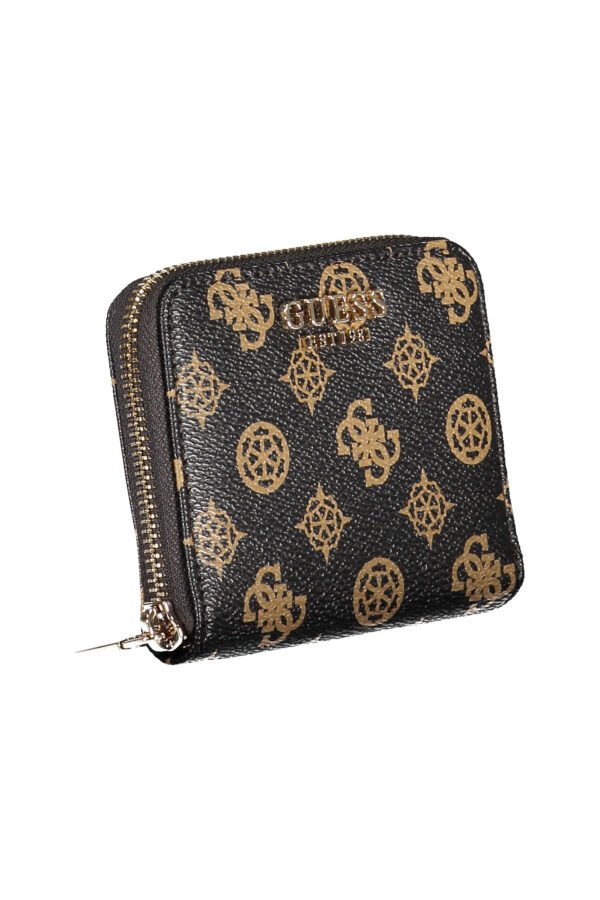 GUESS JEANS WOMEN'S WALLET BROWN - Image 3