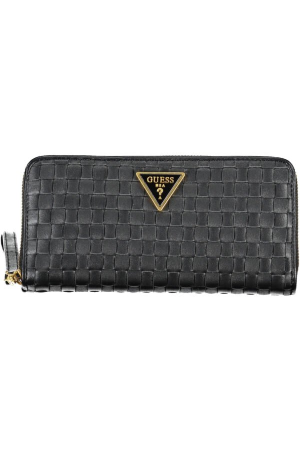 GUESS JEANS BLACK WOMEN'S WALLET