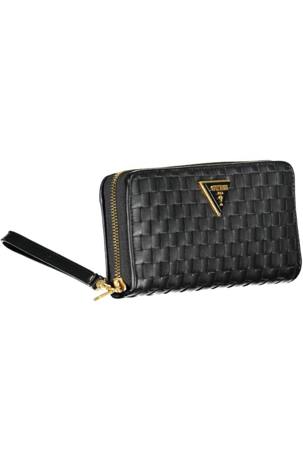 GUESS JEANS BLACK WOMEN'S WALLET - Image 2