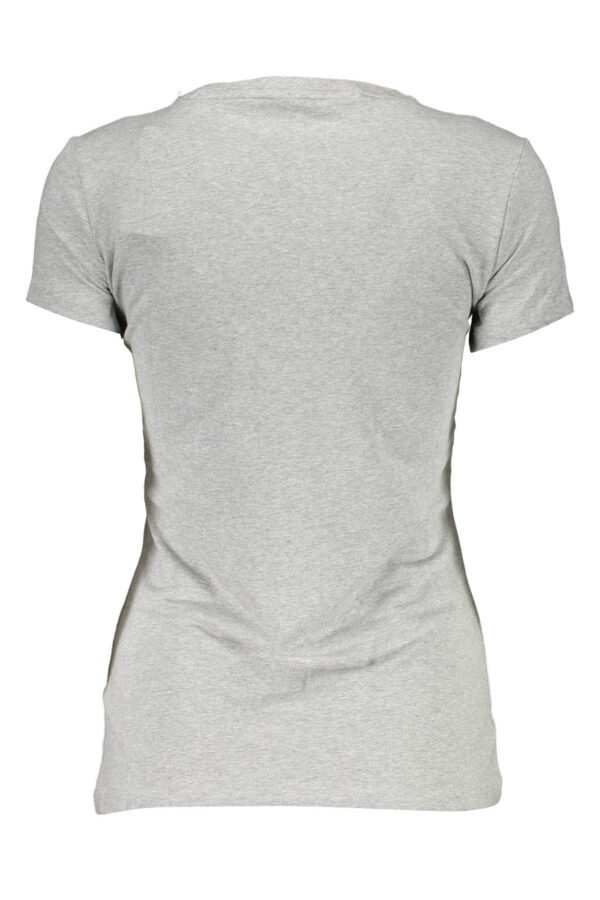 GUESS JEANS WOMEN'S SHORT SLEEVE T-SHIRT GRAY - Image 2