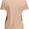 GUESS JEANS WOMEN'S SHORT SLEEVE T-SHIRT PINK - Image 2