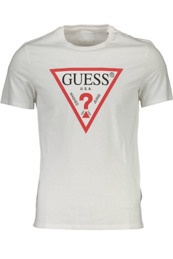GUESS JEANS MAN SHORT SLEEVE T-SHIRT WHITE