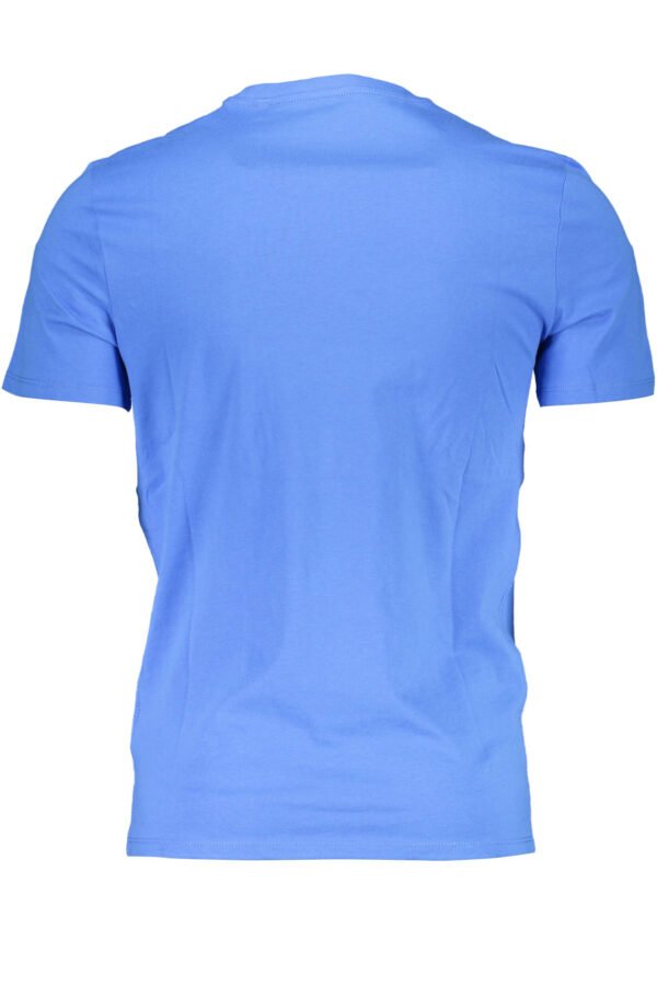 GUESS JEANS MEN'S SHORT SLEEVE T-SHIRT BLUE - Image 2