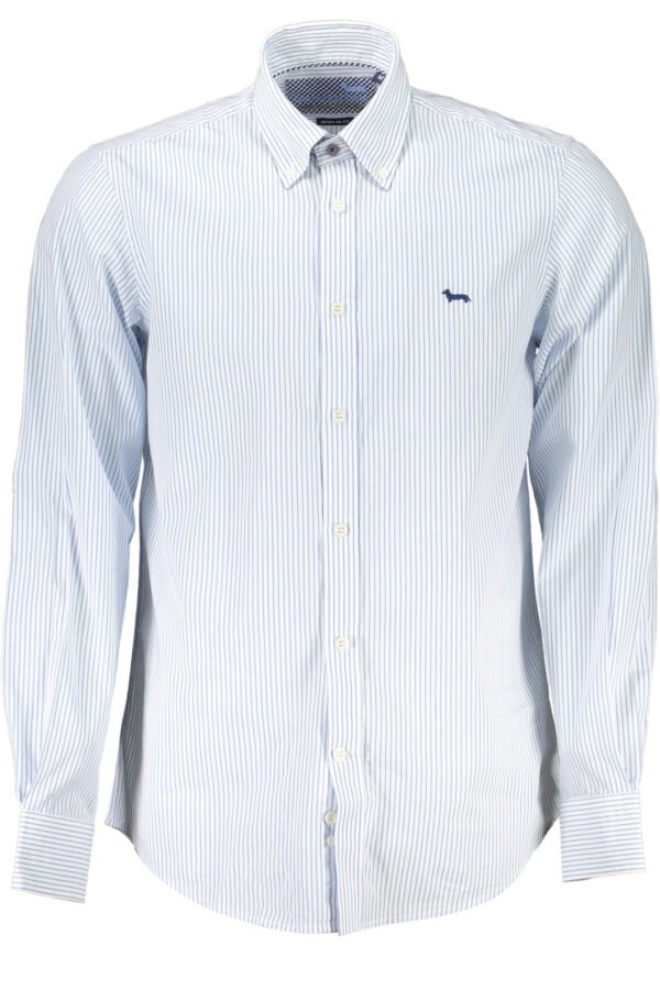 HARMONT & BLAINE MEN'S BLUE LONG SLEEVE SHIRT