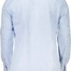 HARMONT & BLAINE MEN'S BLUE LONG SLEEVE SHIRT - Image 3