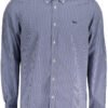 HARMONT & BLAINE MEN'S LONG SLEEVE SHIRT BLUE
