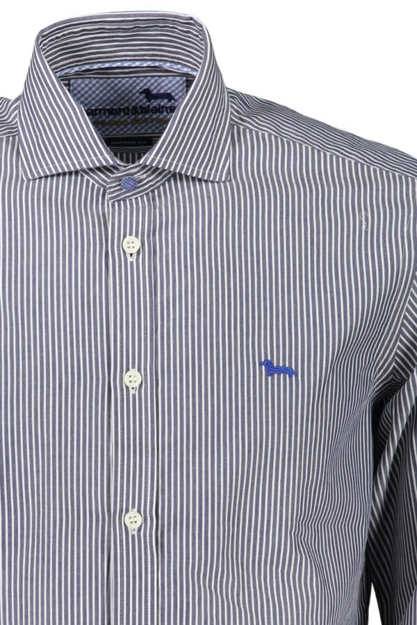 HARMONT & BLAINE MEN'S LONG SLEEVE SHIRT BLUE - Image 3