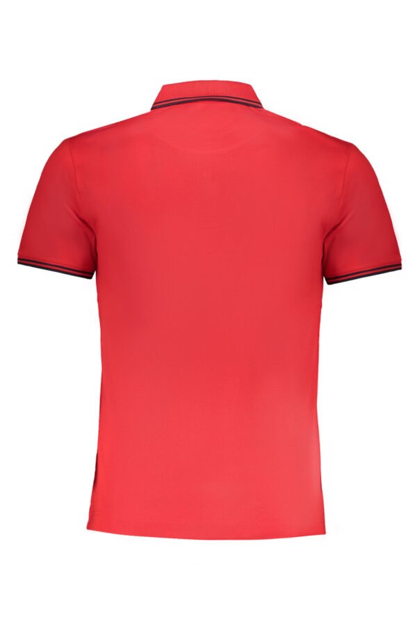 HARMONT & BLAINE MEN'S RED SHORT SLEEVE POLO SHIRT - Image 2
