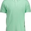 HARMONT & BLAINE GREEN MEN'S SHORT SLEEVE POLO SHIRT