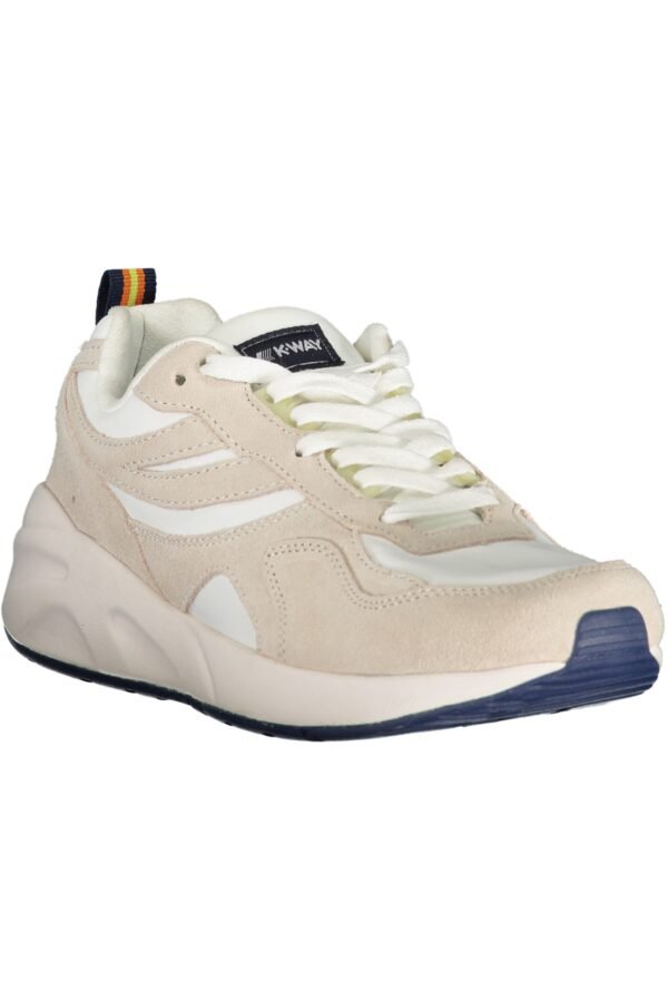 K-WAY BEIGE MEN'S SPORTS SHOES - Image 2