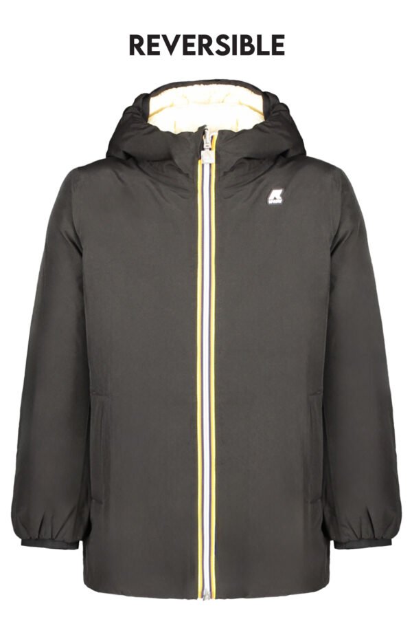 K-WAY BLACK GIRL JACKET
