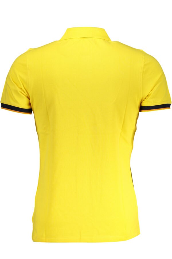 K-WAY YELLOW MEN'S SHORT SLEEVED POLO SHIRT - Image 2