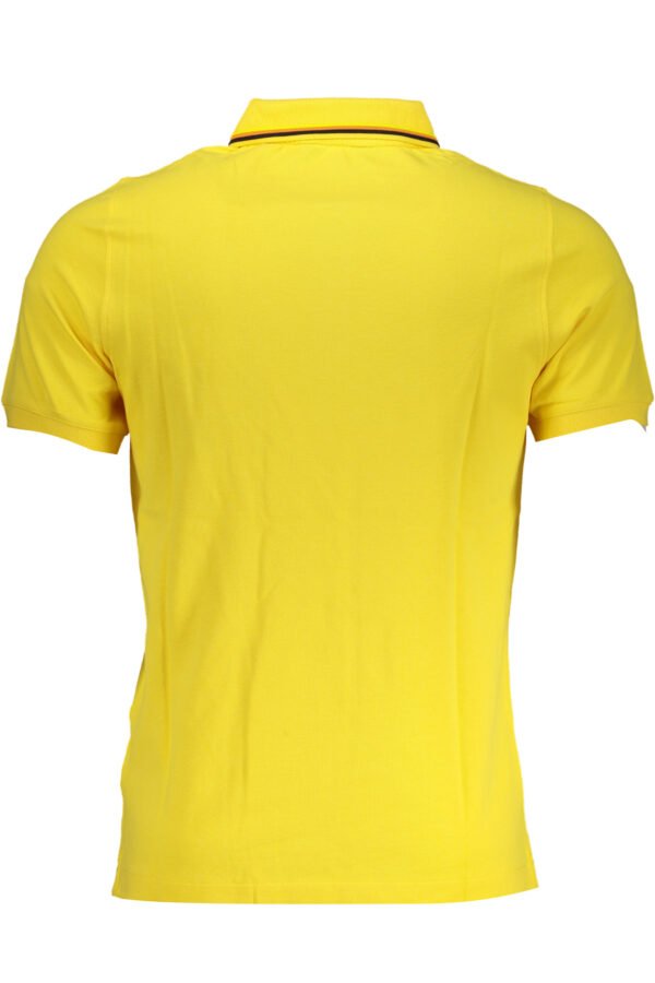 K-WAY YELLOW MEN'S SHORT SLEEVED POLO SHIRT - Image 2