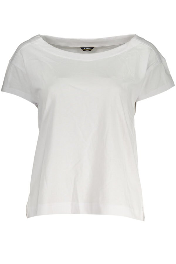 WOMEN'S K-WAY SHORT SLEEVE T-SHIRT WHITE