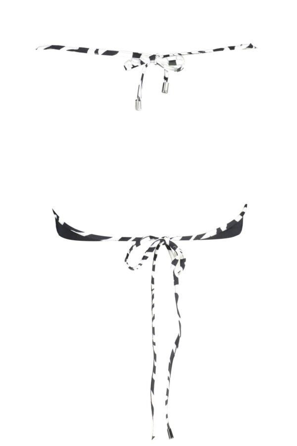 KARL LAGERFELD BEACHWEAR TOP WOMEN'S COSTUME BLACK - Image 2