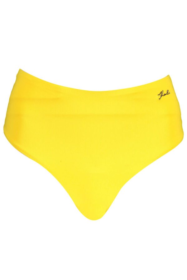 KARL LAGERFELD BEACHWEAR WOMEN'S BOTTOM SWIMSUIT YELLOW