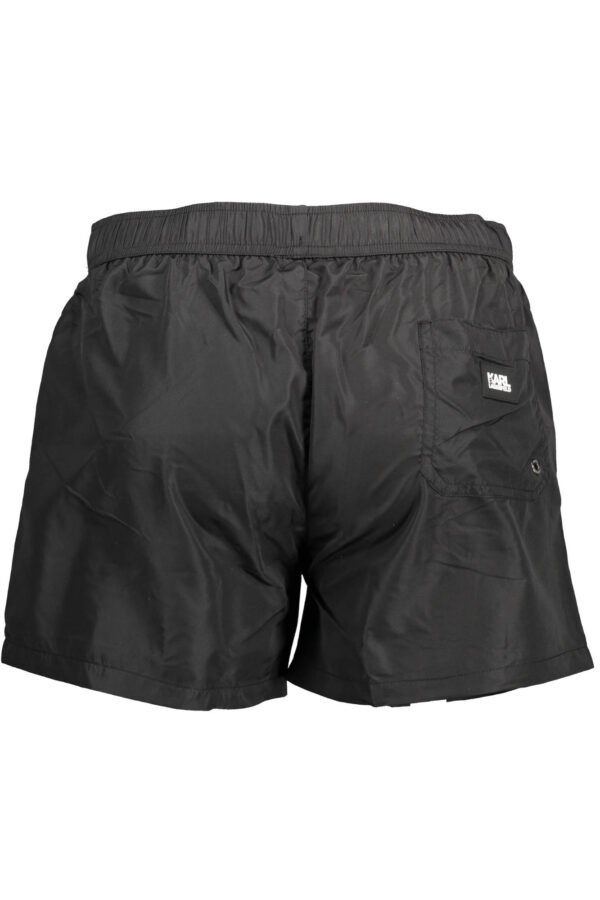 KARL LAGERFELD BEACHWEAR SWIMSUIT PARTS UNDER MAN BLACK - Image 2