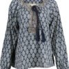 KOCCA LONG SLEEVE SHIRT BLUE WOMAN