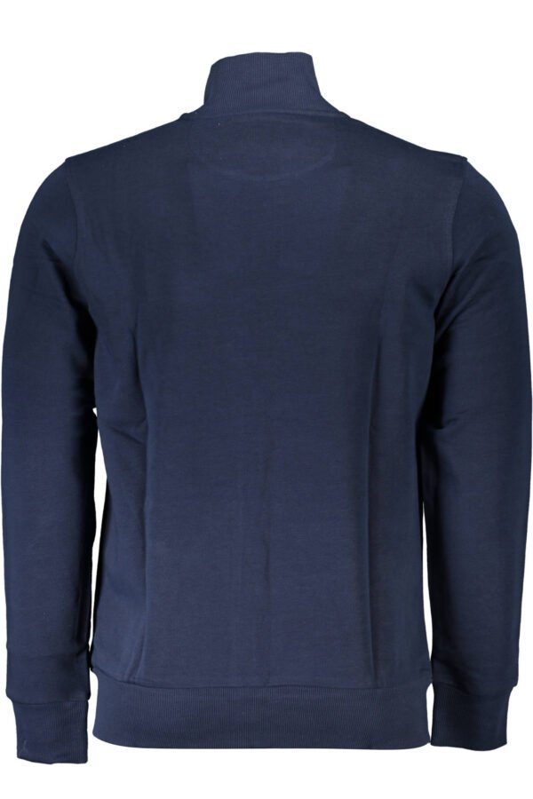 LA MARTINA MEN'S BLUE ZIPPED SWEATSHIRT - Image 2