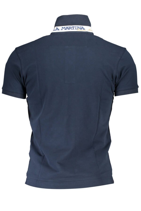 LA MARTINA POLO SHORT SLEEVE MAN BLUE - Image 3