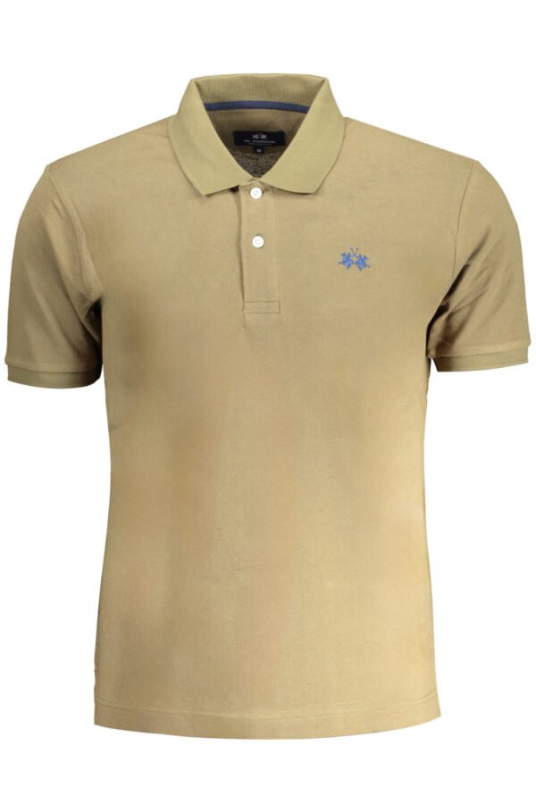 LA MARTINA MEN'S GREEN SHORT SLEEVED POLO SHIRT